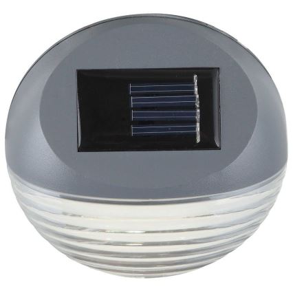 Globo - Soldrevet LED væglampe 2xLED/0,06W/1,2V IP44