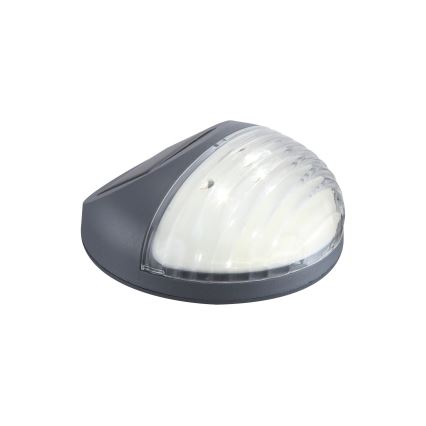 Globo - Soldrevet LED væglampe 2xLED/0,06W/1,2V IP44