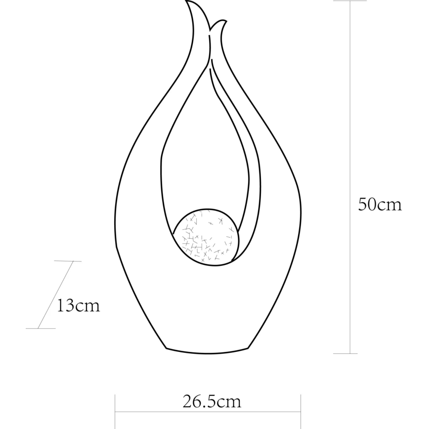 Globo - LED Solcellebelysning LED/0,06W/3V IP44