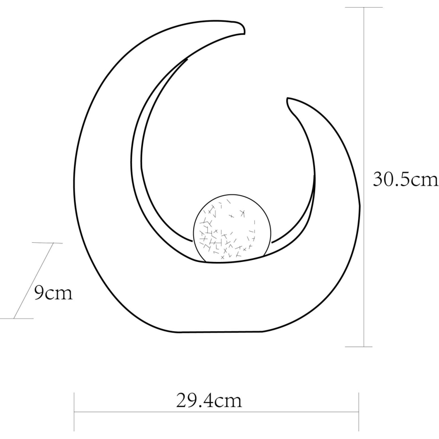 Globo - LED solcellelampe LED/0,02W/3V IP44