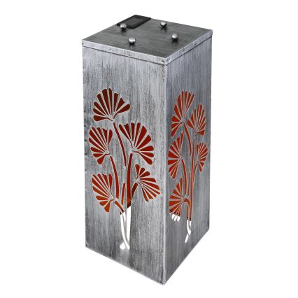 Globo - LED solcellelampe med blomsterpotte LED/3V IP44 300 mAh