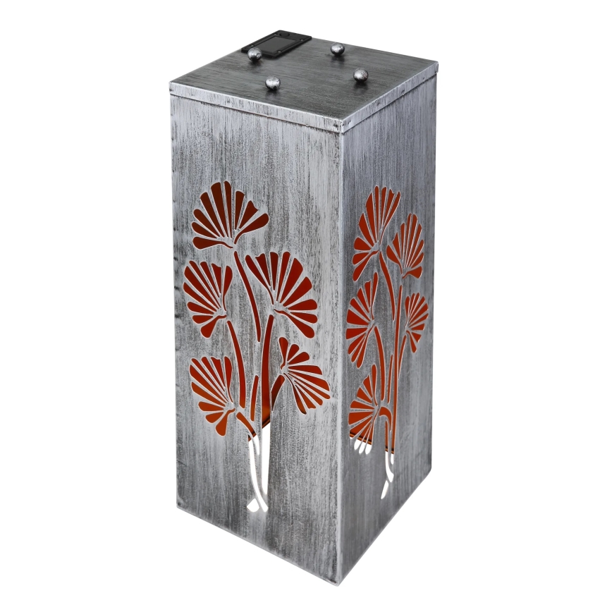 Globo - LED solcellelampe med blomsterpotte LED/3V IP44 300 mAh