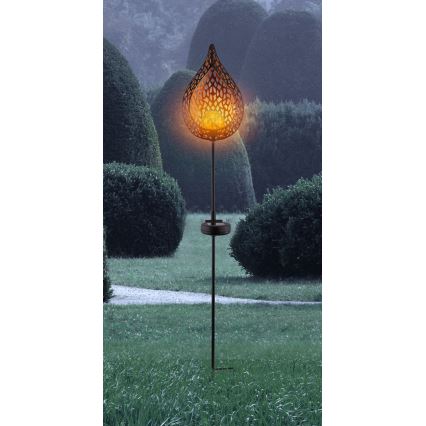 Globo - LED Solcellelampe LED/0,06W/3,2V 300mAh IP44