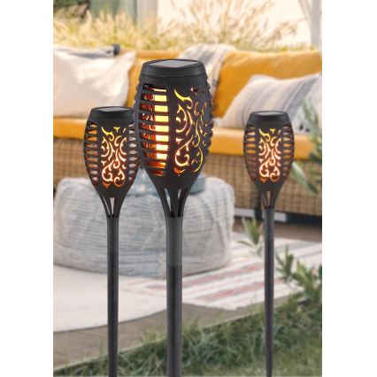 Globo - SÆT med 3 LED solcellelamper LED/0,1W/3V IP44 200 mAh
