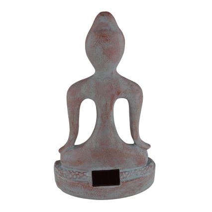 Globo - LED solcellelampe LED/3V IP44 200 mAh Buddha-statue