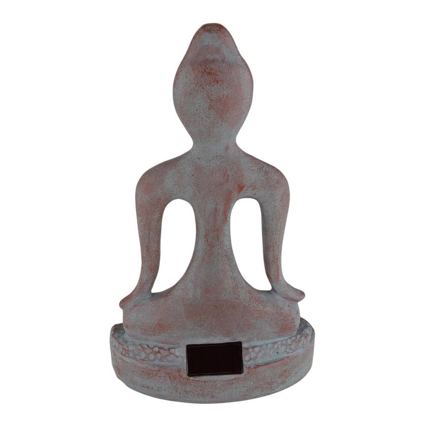 Globo - LED solcellelampe LED/3V IP44 200 mAh Buddha-statue