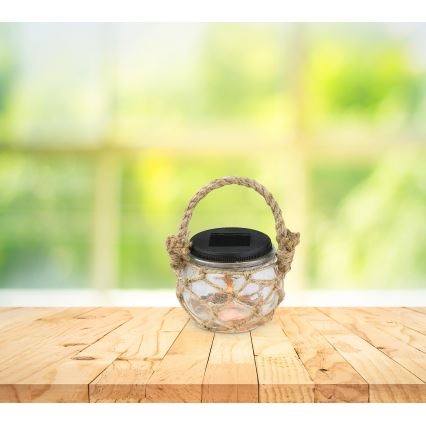 Globo - LED solcellelampe LED/0,06W/3,2V IP44