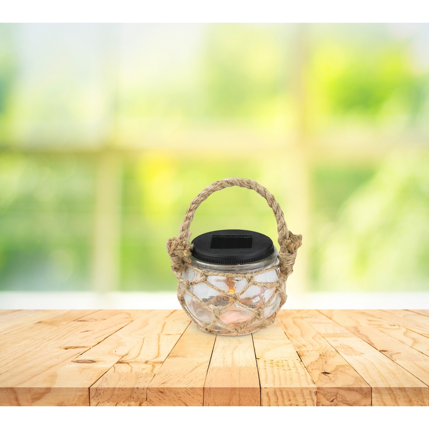 Globo - LED solcellelampe LED/0,06W/3,2V IP44