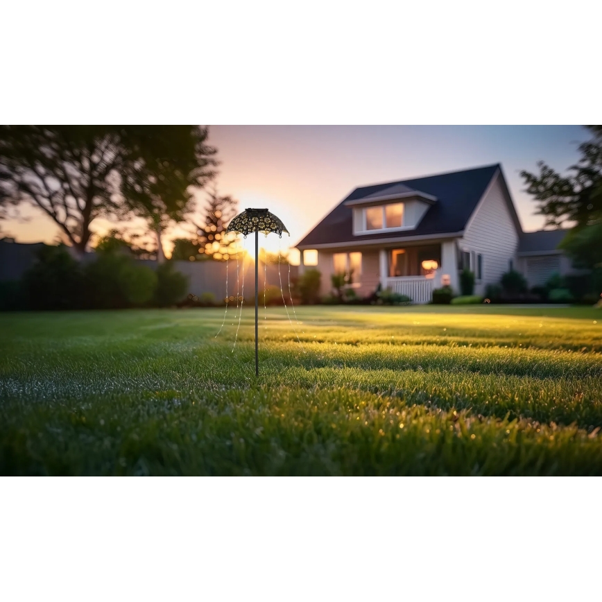 Globo - LED solcellelampe LED/3V IP44 300 mAh til parasol