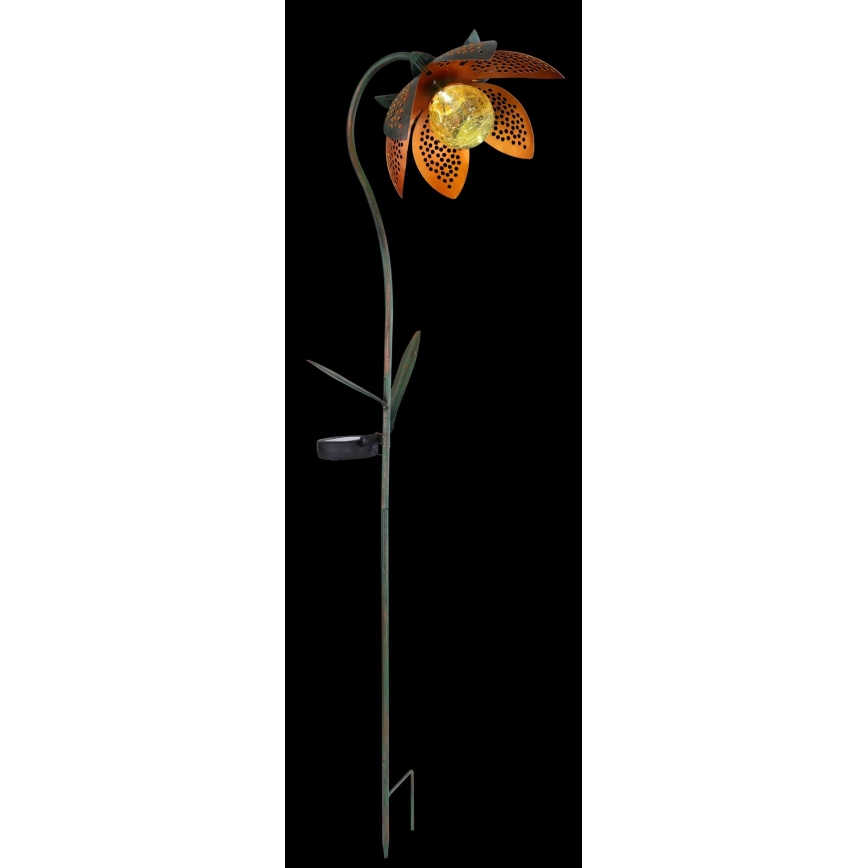 Globo - LED solcellelampe LED/3,2V IP44 200 mAh blomst