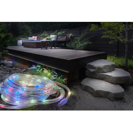 Globo - LED solcelle-lyskæde LED/1,2V IP44 4,9 m 600 mAh