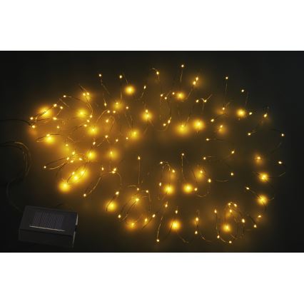 Globo - LED solcelledrevet lyskæde 120xLED/3,2V IP44 13,4 m 600 mAh