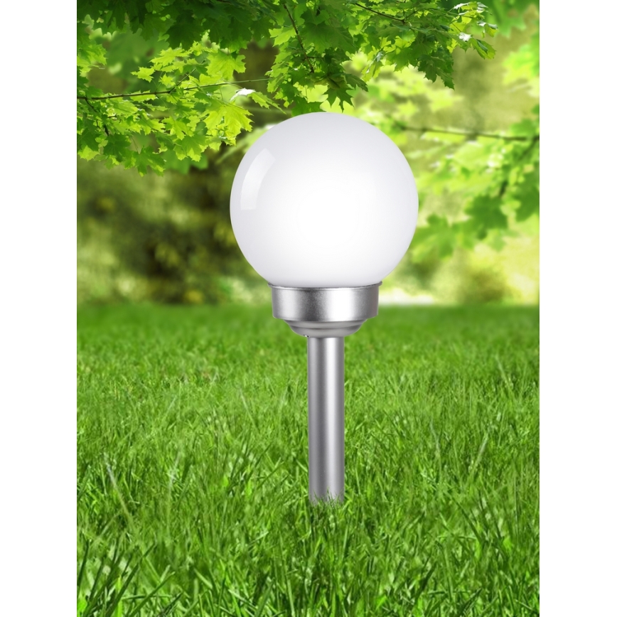 Globo - LED solcellelampe 2xLED/0,06W/1,2V IP44 600 mAh