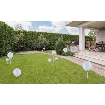 Globo - LED solcellelampe 2xLED/0,06W/1,2V IP44 600 mAh
