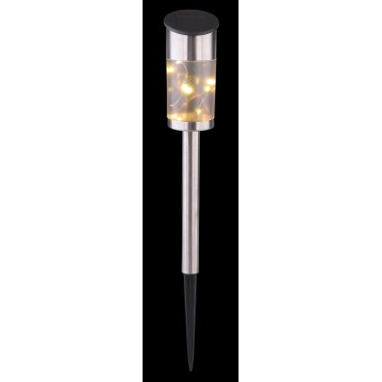 Globo - 2x Solcellelampe 10xLED/0,06W/1,2V IP44
