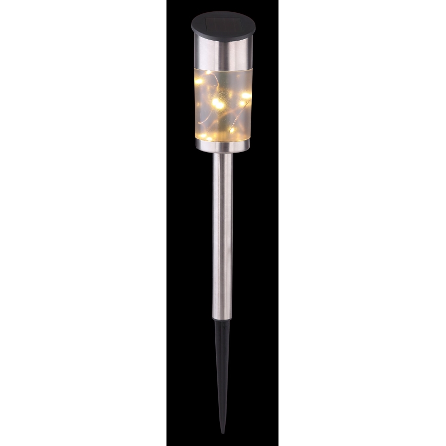 Globo - 2x Solcellelampe 10xLED/0,06W/1,2V IP44