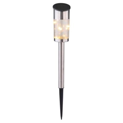 Globo - 2x Solcellelampe 10xLED/0,06W/1,2V IP44