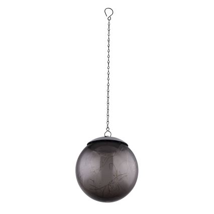 Globo - Soldrevet LED pendel m. kædeophæng 20xLED/0,06W/1,2V diameter 15 cm IP44 600 mAh