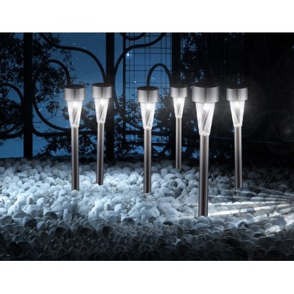 Globo 3387-36 - Solcellelampe LED/0,06W/3,2V IP44 600 mAh
