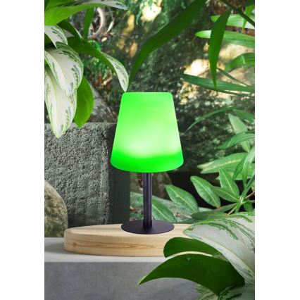 Globo 33894 - Soldrevet LED bordlampe m. RGB-farver og touch-funktion LED/0,1W/3V IP44