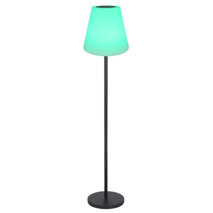 Globo - Soldrevet LED gulvlampe m. touch-funktion og RGB-farver LED/0,1W/3V IP44 + fjernbetjening