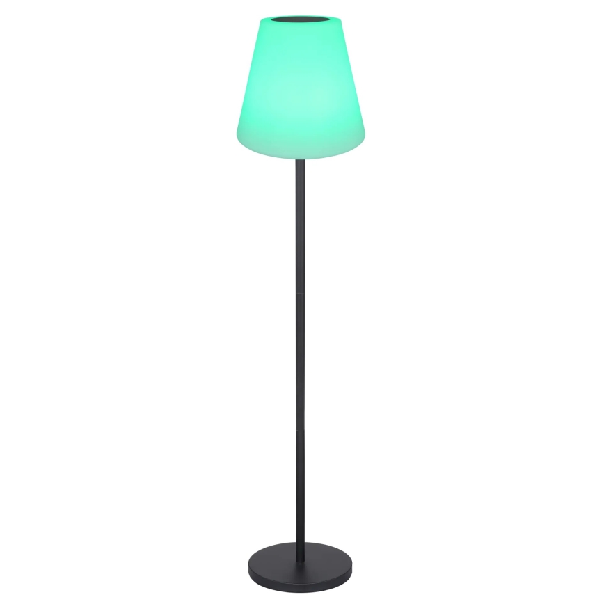Globo - Soldrevet LED gulvlampe m. touch-funktion og RGB-farver LED/0,1W/3V IP44 + fjernbetjening