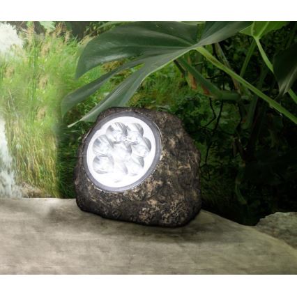 Globo - LED solcellelampe 8xLED/0,06W/3V IP44 600 mAh