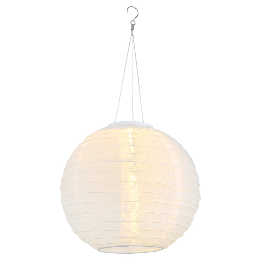 Globo - Soldrevet LED pendel LED/0,5W/3V IP44 hvid