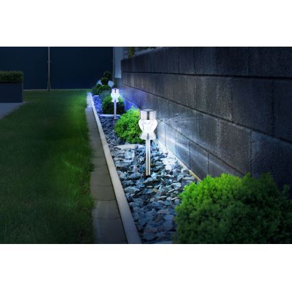 Globo - LED RGBW Solcellelampe 02.01.2001 LED/0,06W/3V IP44