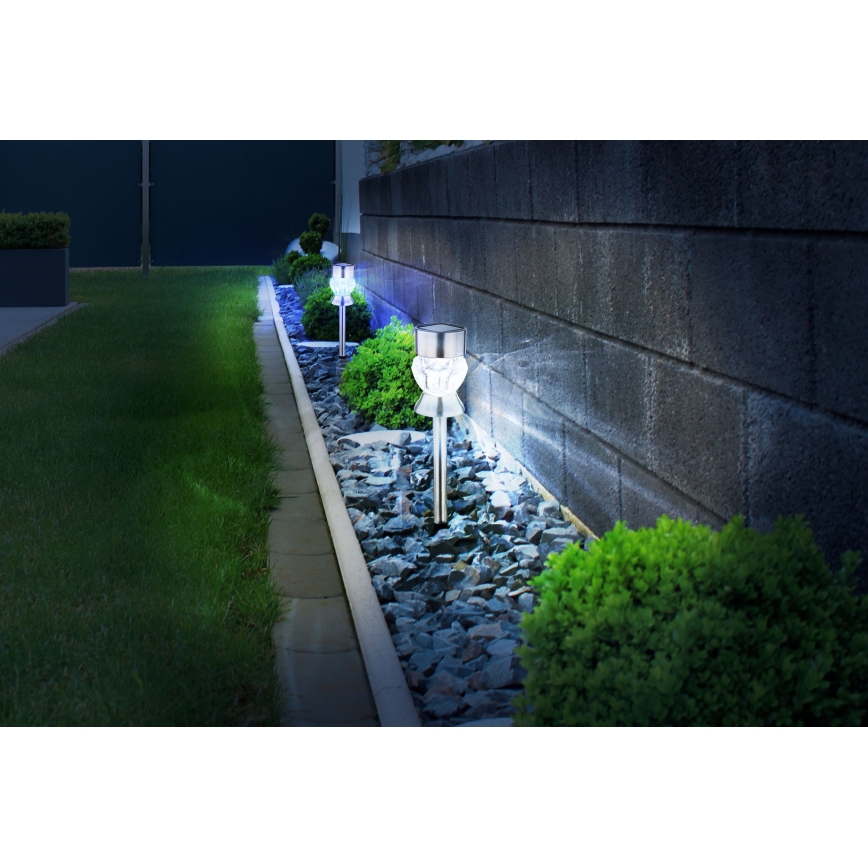 Globo - LED RGBW Solcellelampe 02.01.2001 LED/0,06W/3V IP44