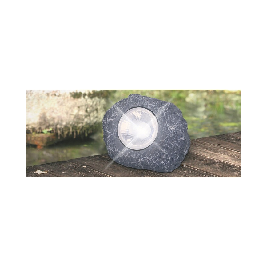 Globo - LED solcellelampe LED/0,07W/3V IP44 600 mAh