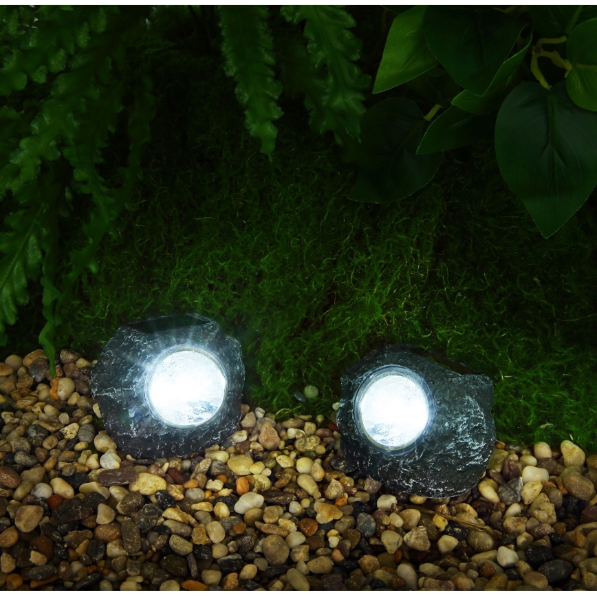 Globo - LED solcellelampe LED/0,07W/3V IP44 600 mAh