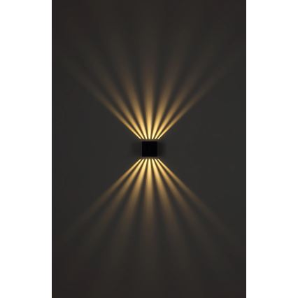Globo - LED udendørs væglampe LED/6W/230V IP54 antracit