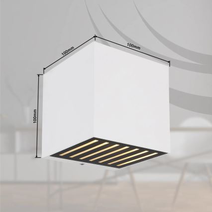 Globo - LED udendørs væglampe LED/6W/230V IP54 hvid