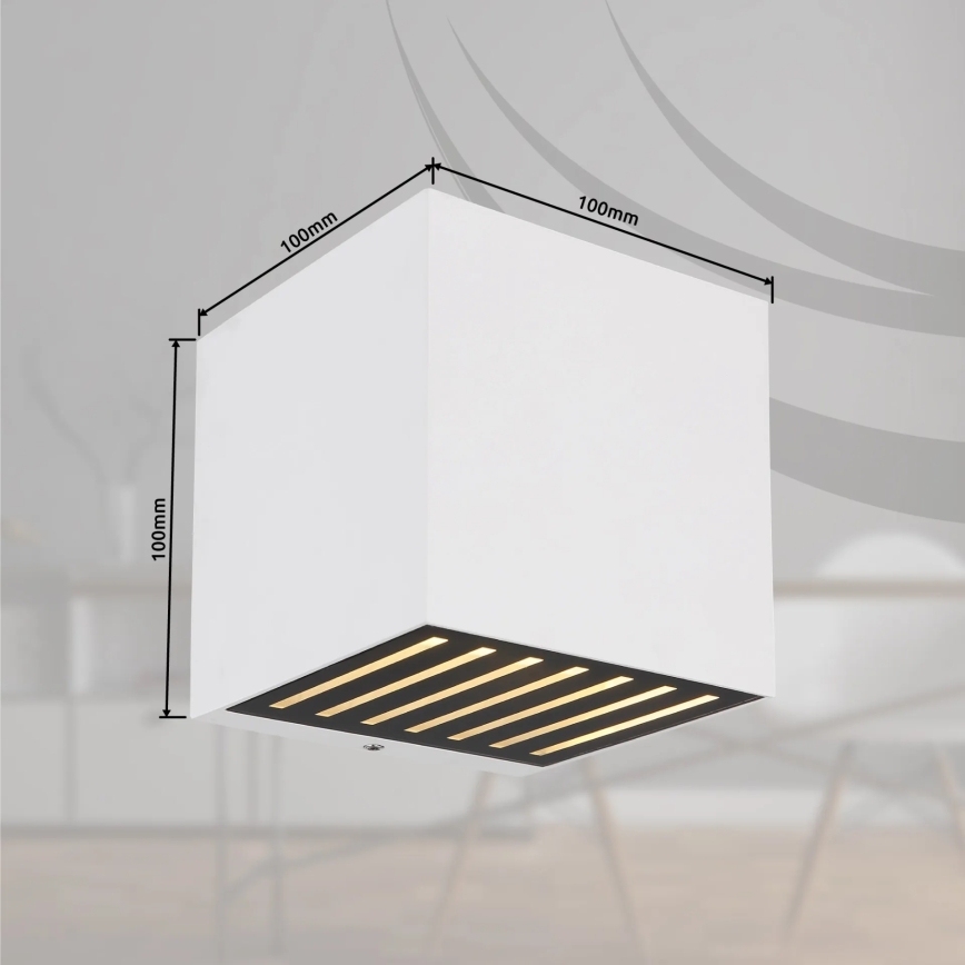 Globo - LED udendørs væglampe LED/6W/230V IP54 hvid