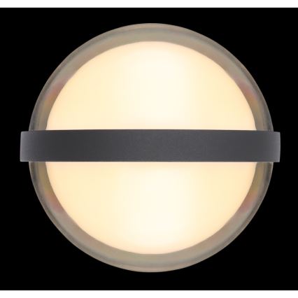 Globo - Udendørs LED væglampe LED/12W/230V IP54 sort
