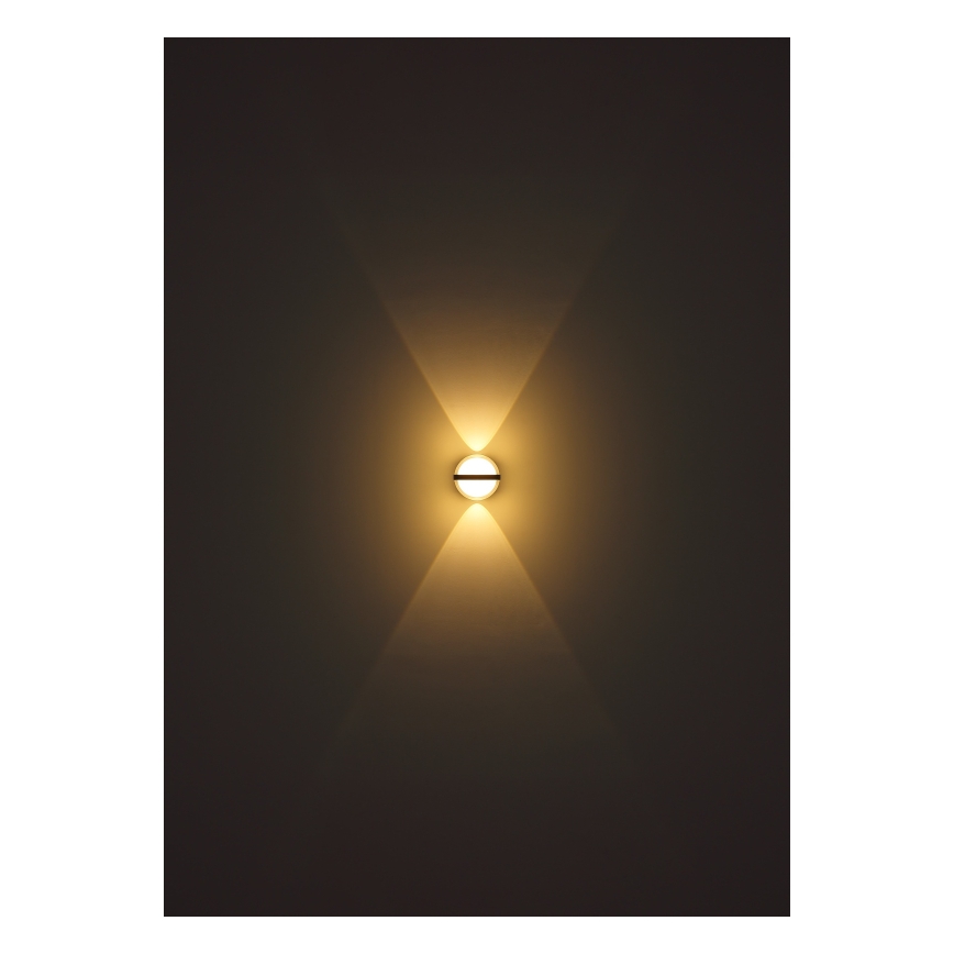 Globo - Udendørs LED væglampe LED/12W/230V IP54 sort
