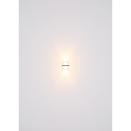 Globo - Udendørs LED væglampe LED/12W/230V IP54 sort