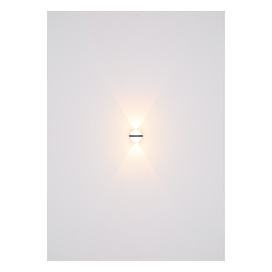 Globo - Udendørs LED væglampe LED/12W/230V IP54 sort