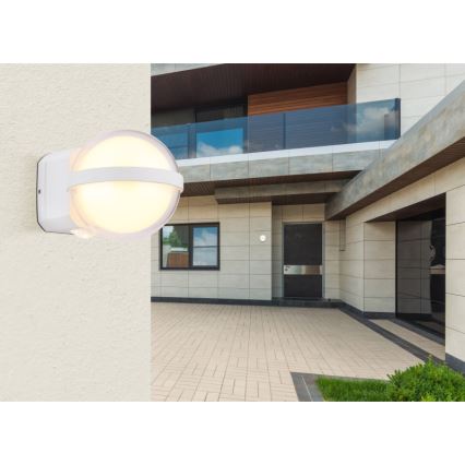 Globo - Udendørs LED væglampe LED/12W/230V IP54 hvid
