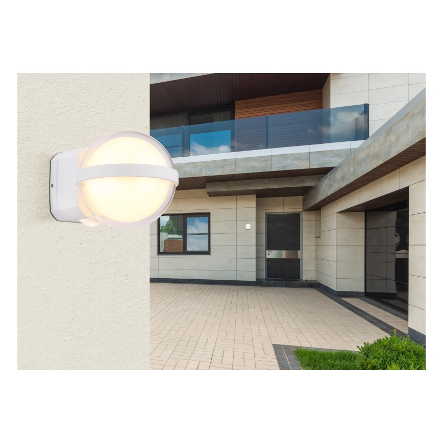 Globo - Udendørs LED væglampe LED/12W/230V IP54 hvid
