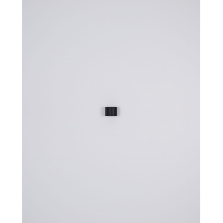 Globo - LED udendørs væglampe 2xLED/3W/230V IP54 sort