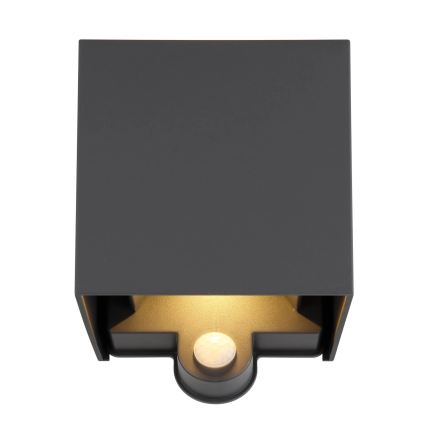 Globo - LED udendørs væglampe med sensor 2xLED/3W/230V IP54