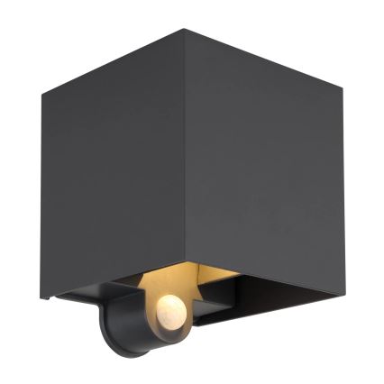 Globo - LED udendørs væglampe med sensor 2xLED/3W/230V IP54