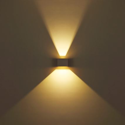 Globo - LED udendørs væglampe 2xLED/3W/230V IP54