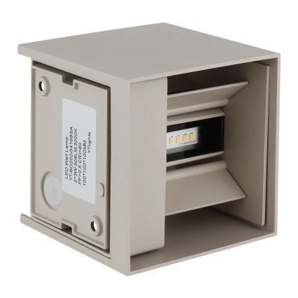 Globo - LED udendørs væglampe 2xLED/3W/230V IP54