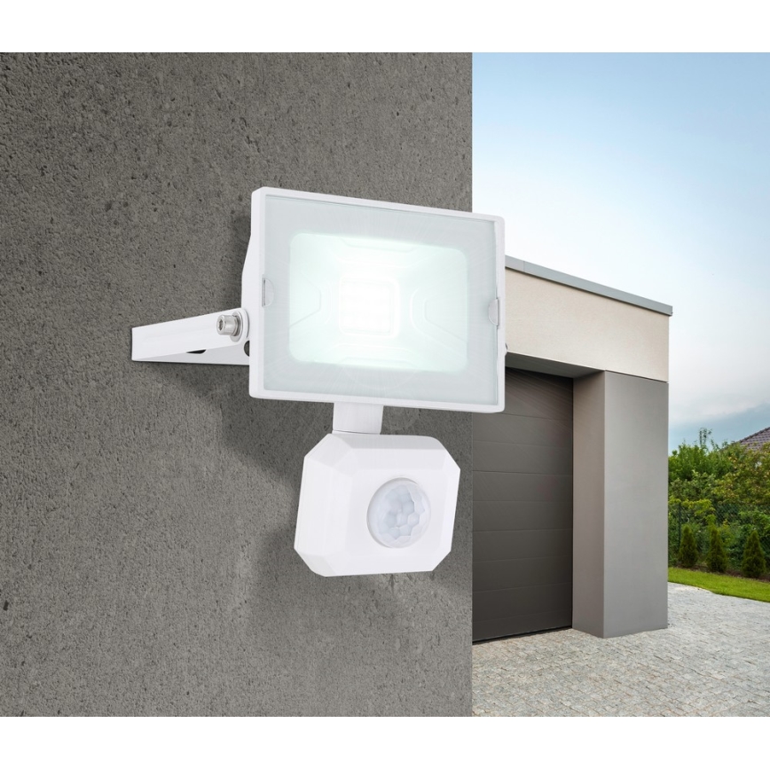 Globo - LED projektør med sensor LED/10W/230V IP44