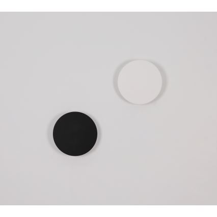 Globo - Udendørs LED væglampe LED/15W/230V 3000/4000/6000K diameter 25,2 cm IP44 sort