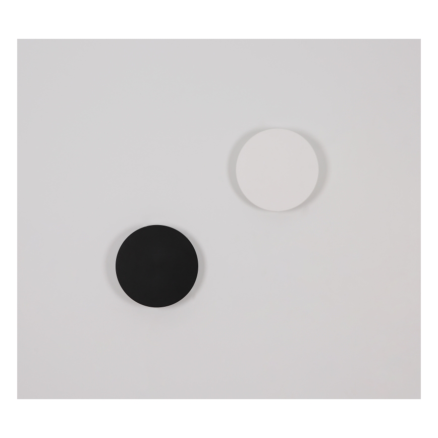 Globo - Udendørs LED væglampe LED/15W/230V 3000/4000/6000K diameter 25,2 cm IP44 sort