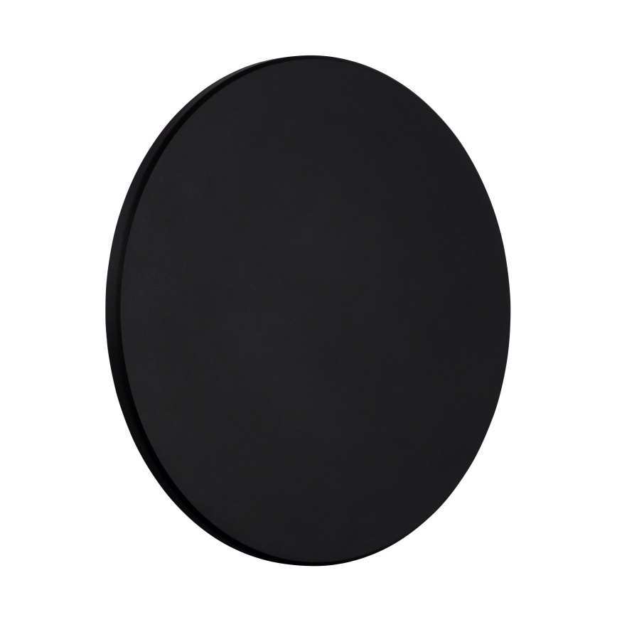 Globo - Udendørs LED væglampe LED/15W/230V 3000/4000/6000K diameter 25,2 cm IP44 sort